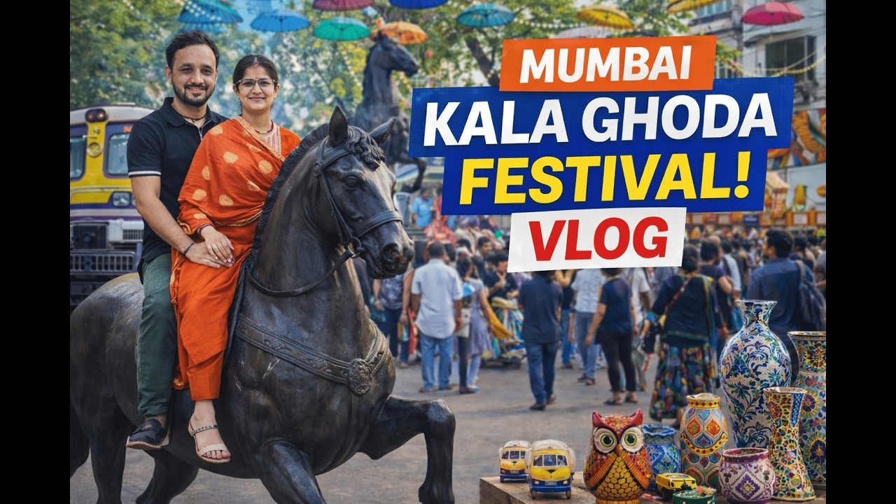 Kala Ghoda Festival 2026 || Mumbai ka Sabse Colorful Art Festival || Rakhinegivlogs