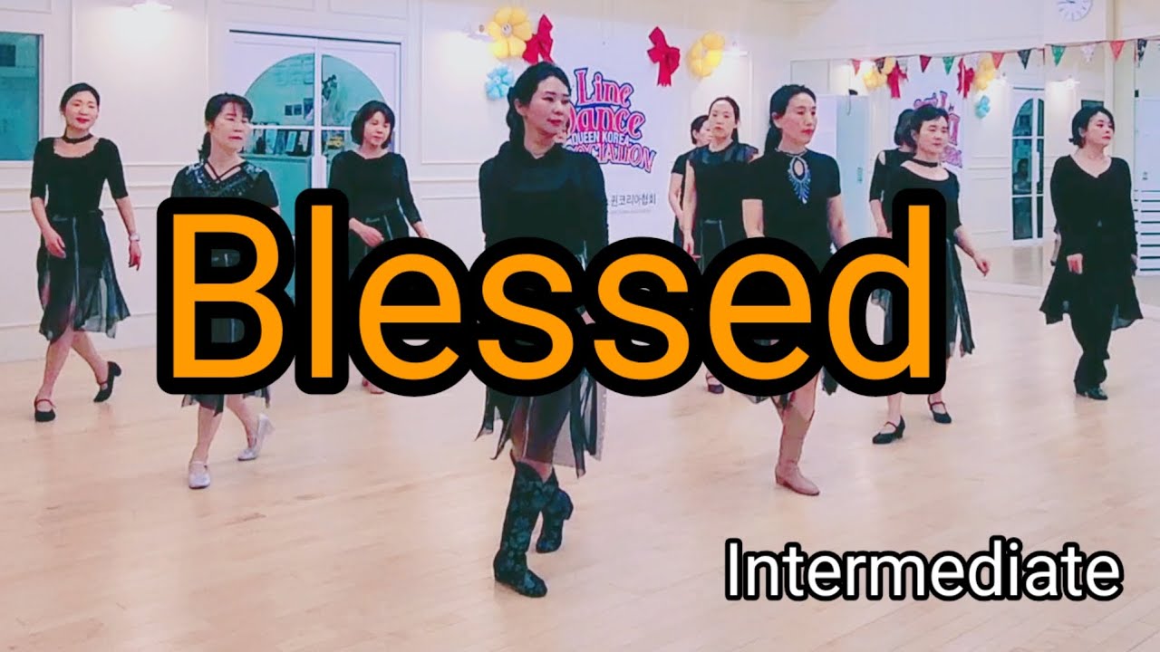 #Blessed #블레스드 #Intermediate #Linedance #제주도 #라인댄스  #퀸스튜디오  #퀸코리아 #제주지부