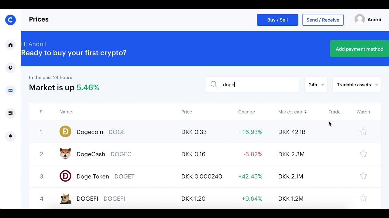 Can you buy Dogecoin with Coinbase?
