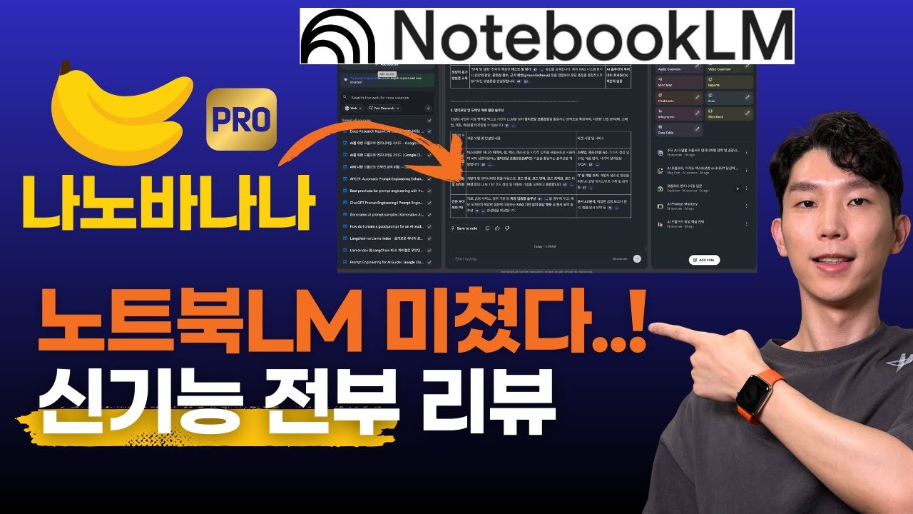 NotebookLM 미쳤습니다. 구글 최신 AI 업데이트로 달라진 신기능 전부 공개!