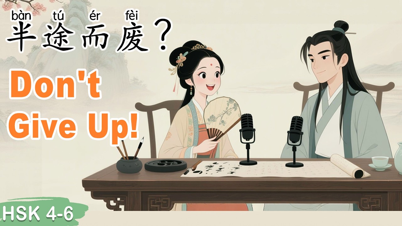 HSK 4–6｜Не сдавайся на полпути: Бан Ту Эр Фей #chinesepodcast