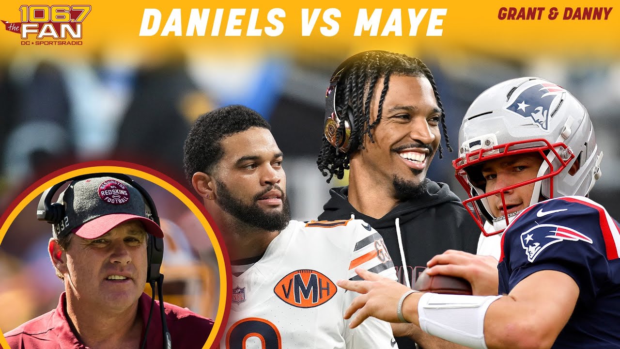 Jay Gruden Would Take Jayden Daniels Over Drake Maye & Caleb Williams | Grant & Danny