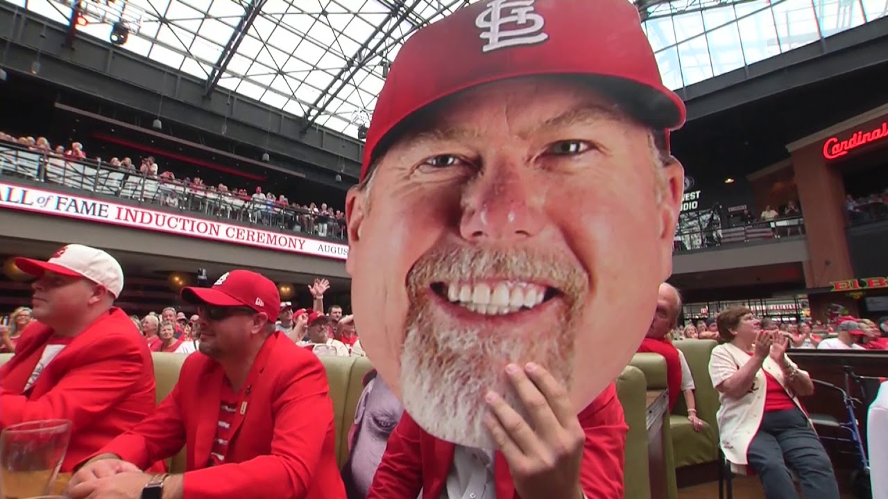 Mark McGwire Cardinals Hall of Fame Induction Speech (2017)