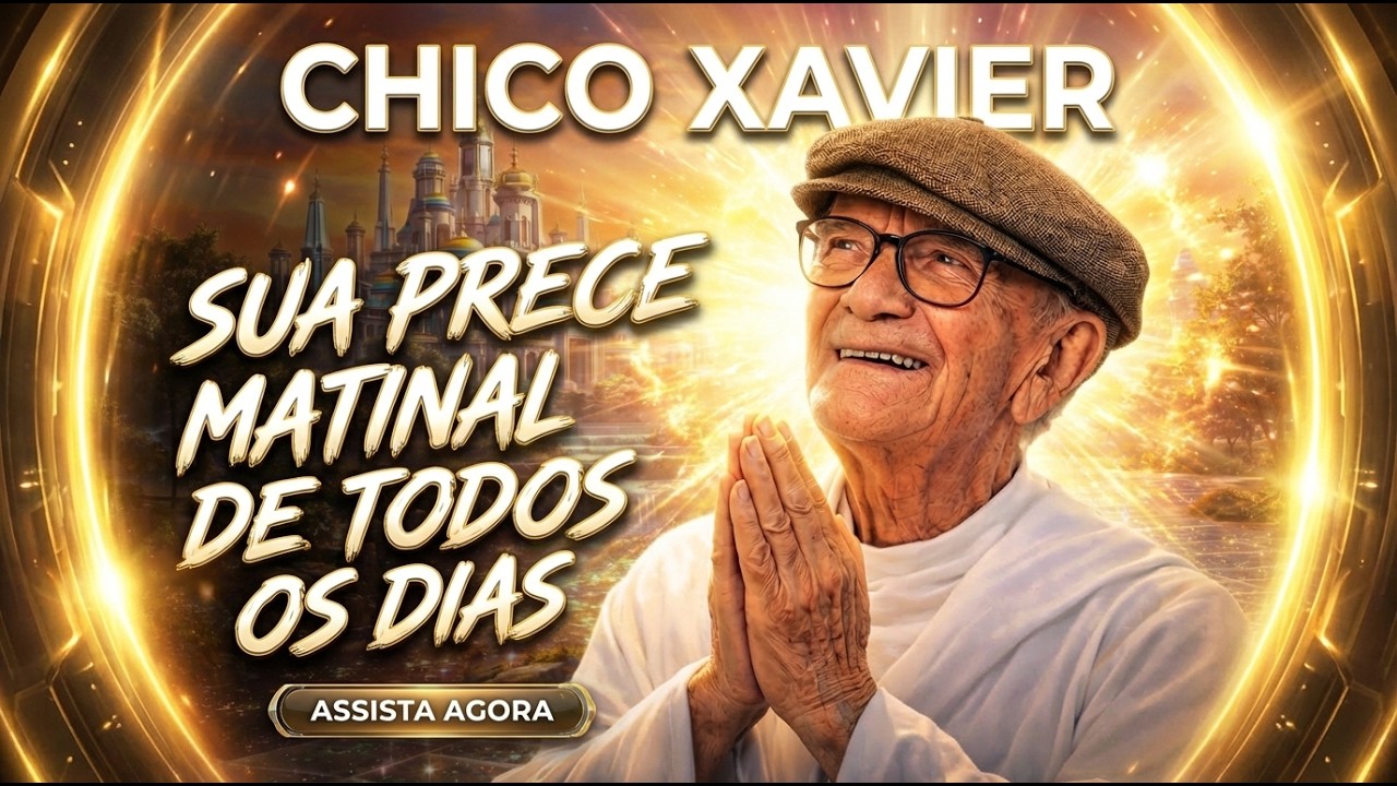 A PRECE QUE VAI ATRAIR OS BONS ESP&Iacute;RITOS NO SEU DIA-DIA - COM CHICO XAVIER (VOZ REIMAGINADA POR IA)