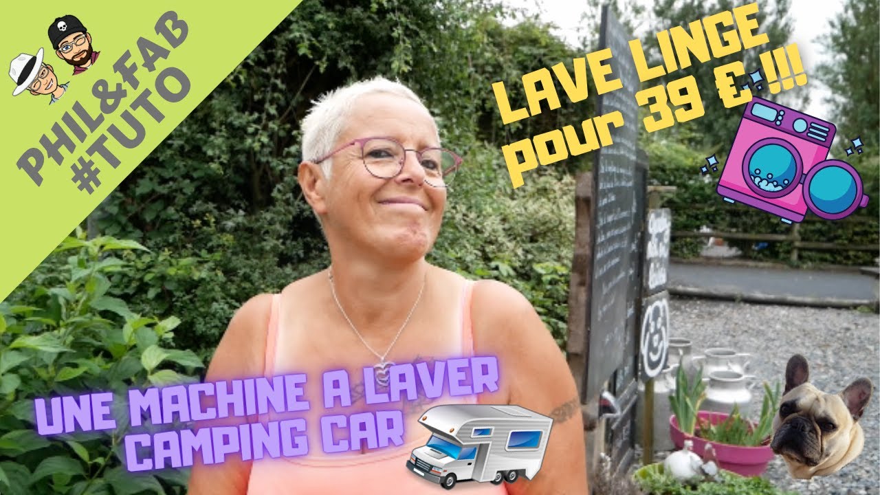 COMMENT LAVER SON LINGE EN CAMPING CAR 🧦👗🩳