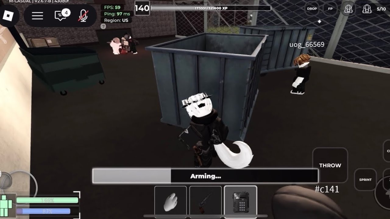 [Criminality] Fighting against some exploiters with my friend