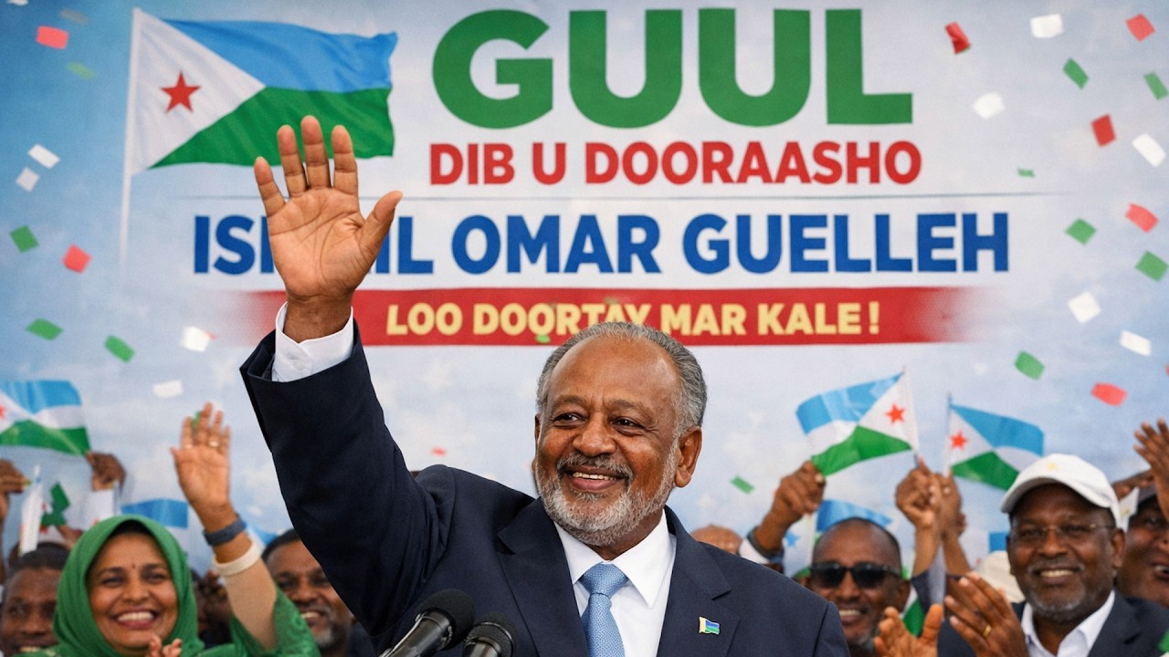 DEG DEG MADAXWEYNE ISMAIL OMER GELE OO MAR KALE GULESTAY DOORASHADA SAKA KA DHACDAY DALKA JABUUTI