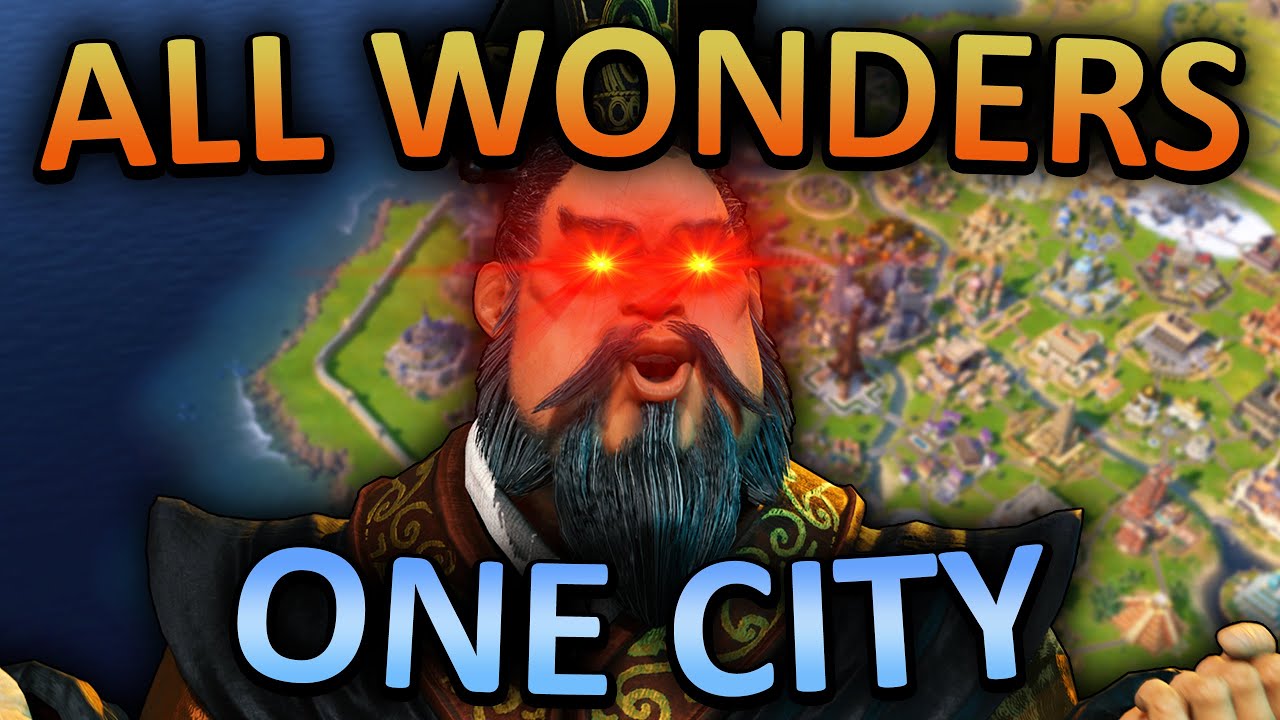 I built EVERY Wonder in ONE CITY in Civ 6 on the HARDEST difficulty in one single game.