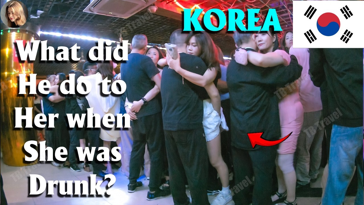 Nighttime in Gangnam bar district: Young women's defenses are always so vulnerable after drinking.