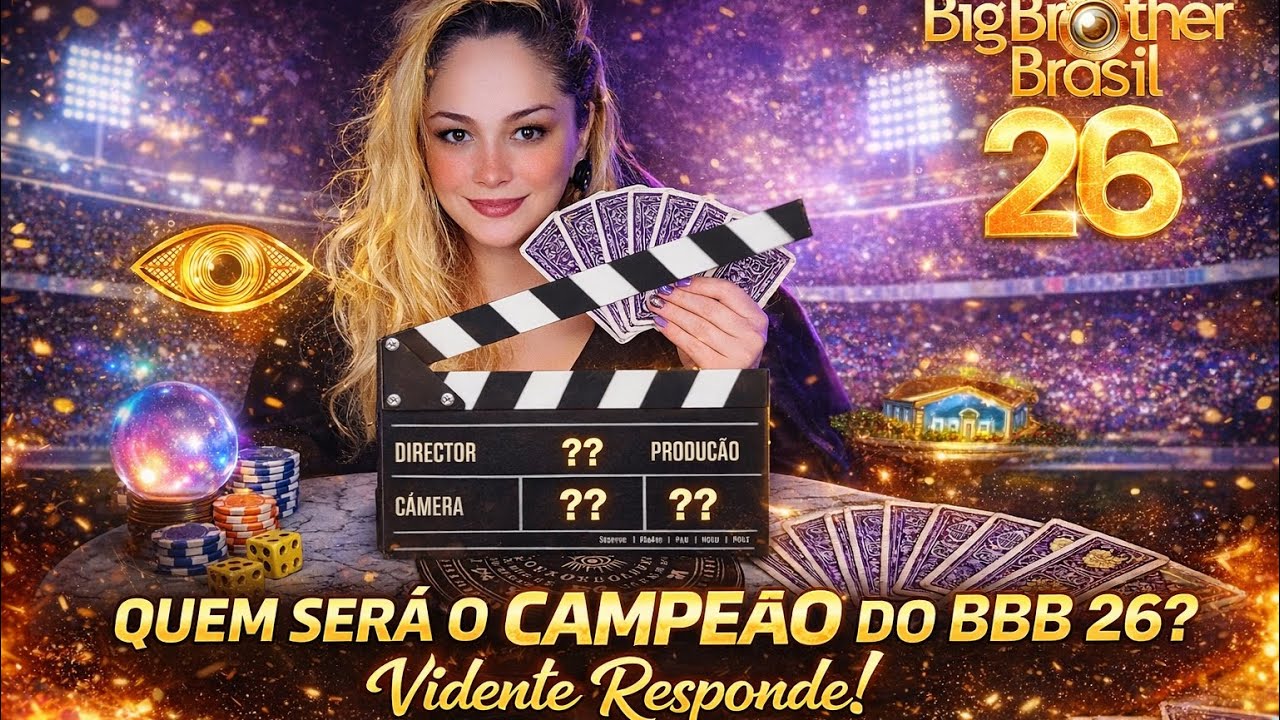 BOMBA - O CAMPEÃO DO BBB 26 FOI REVELADO 