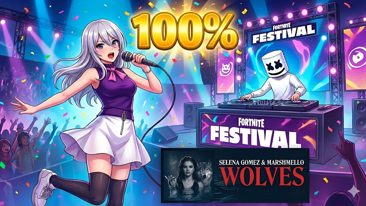 Wolves // Selena Gómez ft. Marshmello // Fortnite Festival 
