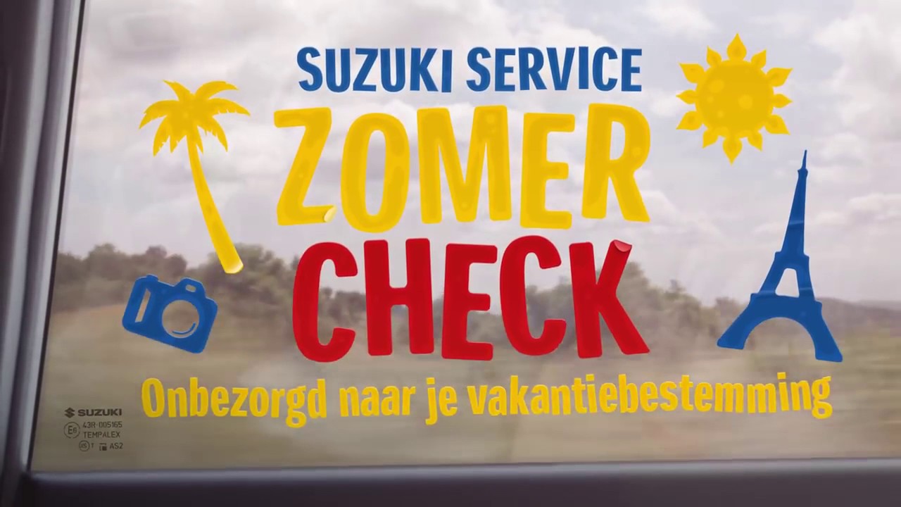 Suzuki Service   Zomercheck