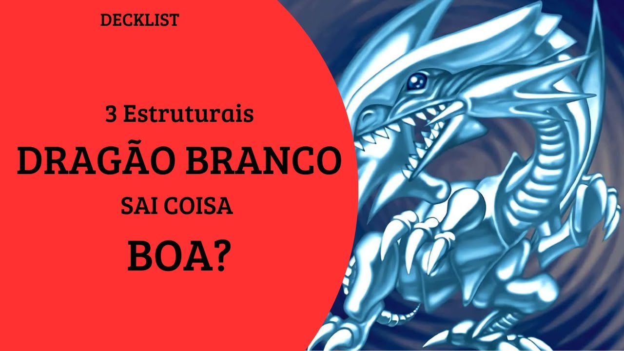 Deck BARATO? 3x Estrutural DRAGÃO BRANCO - BLUE-Eyes | Ygo - Yugioh