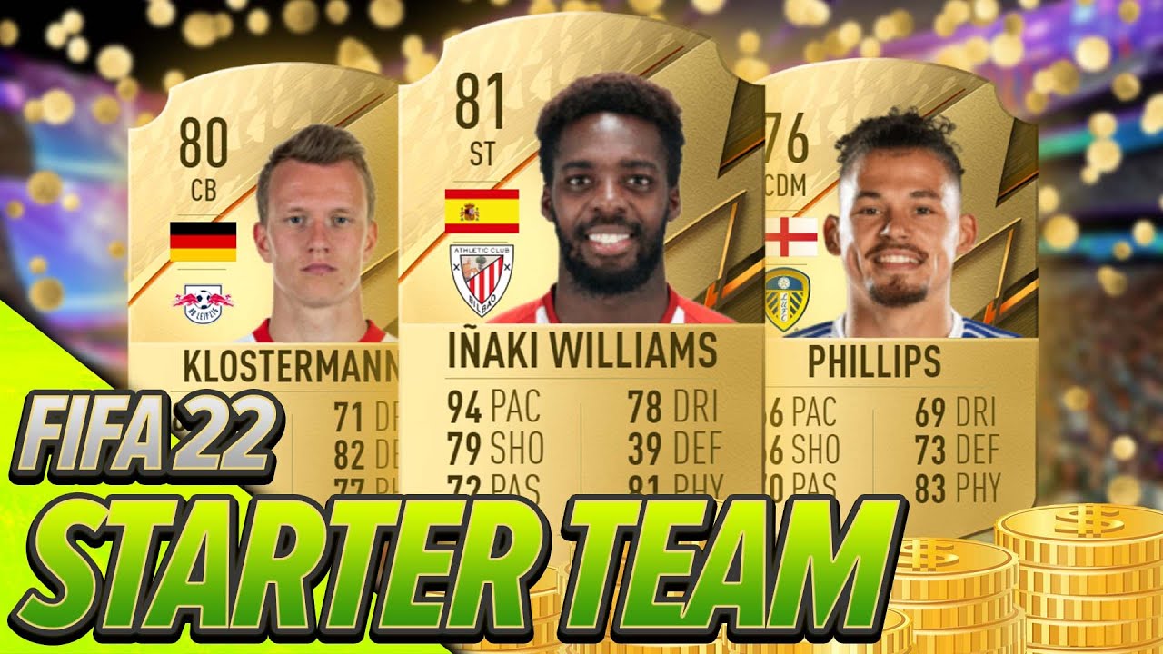 Building My FIRST FUT 22 Starter Team (FIFA 22 Ultimate Team)