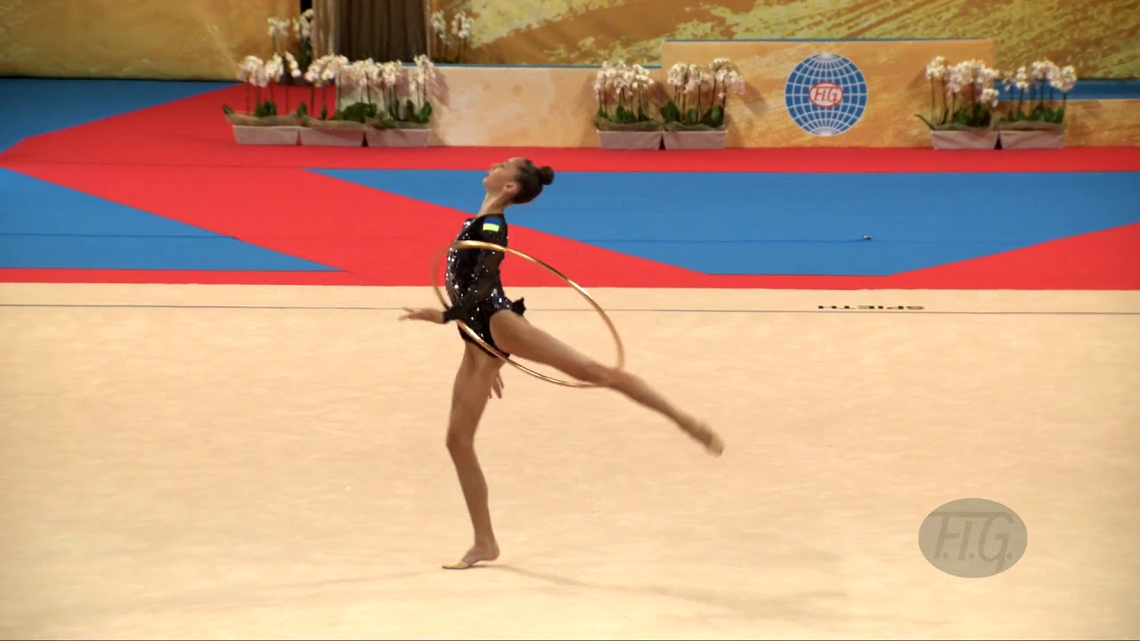 MELESHCHUK Yeva (UKR) - 2018 Rhythmic Worlds, Sofia (BUL) - Qualifications Hoop