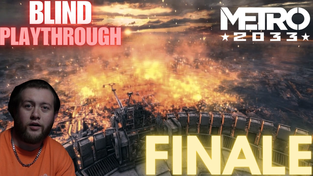 THERE IS 2 ENDINGS!?!?! (Blind Playthrough Metro 2033 FINALE)