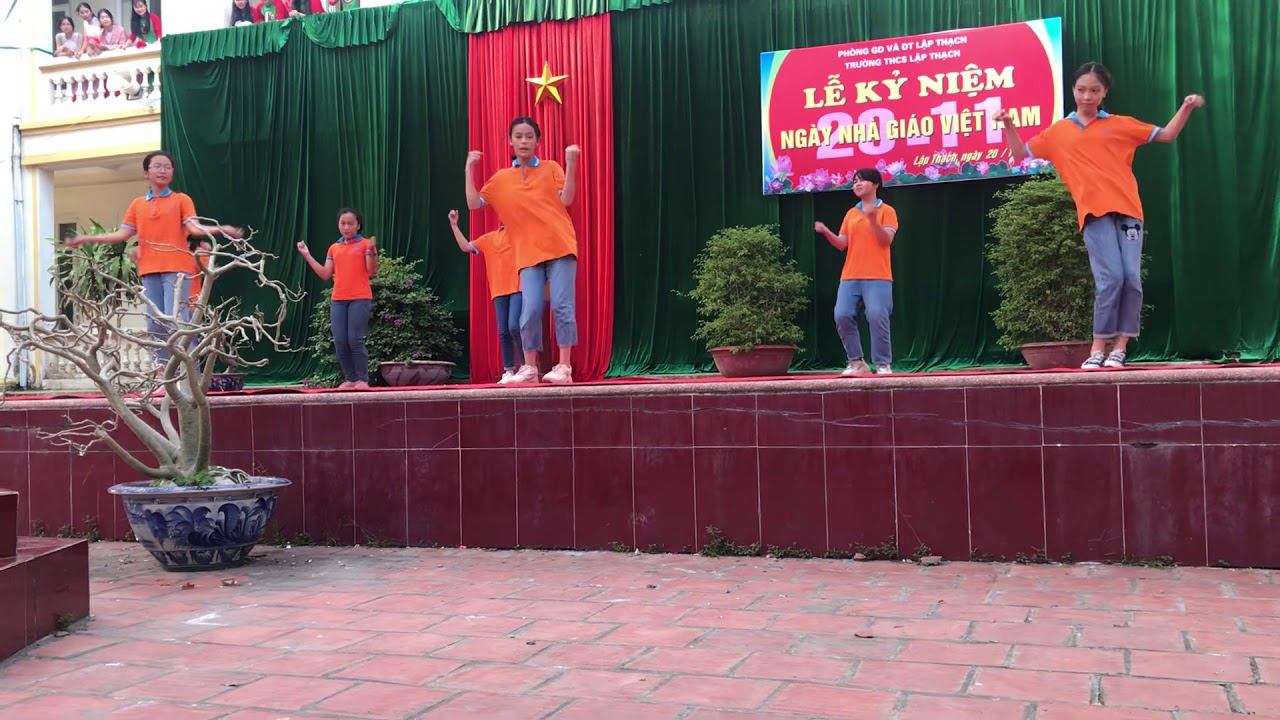 Nhảy hiện đại trường THCS Lập Thạch , Lớp 6E♥️♥️♥️♥️