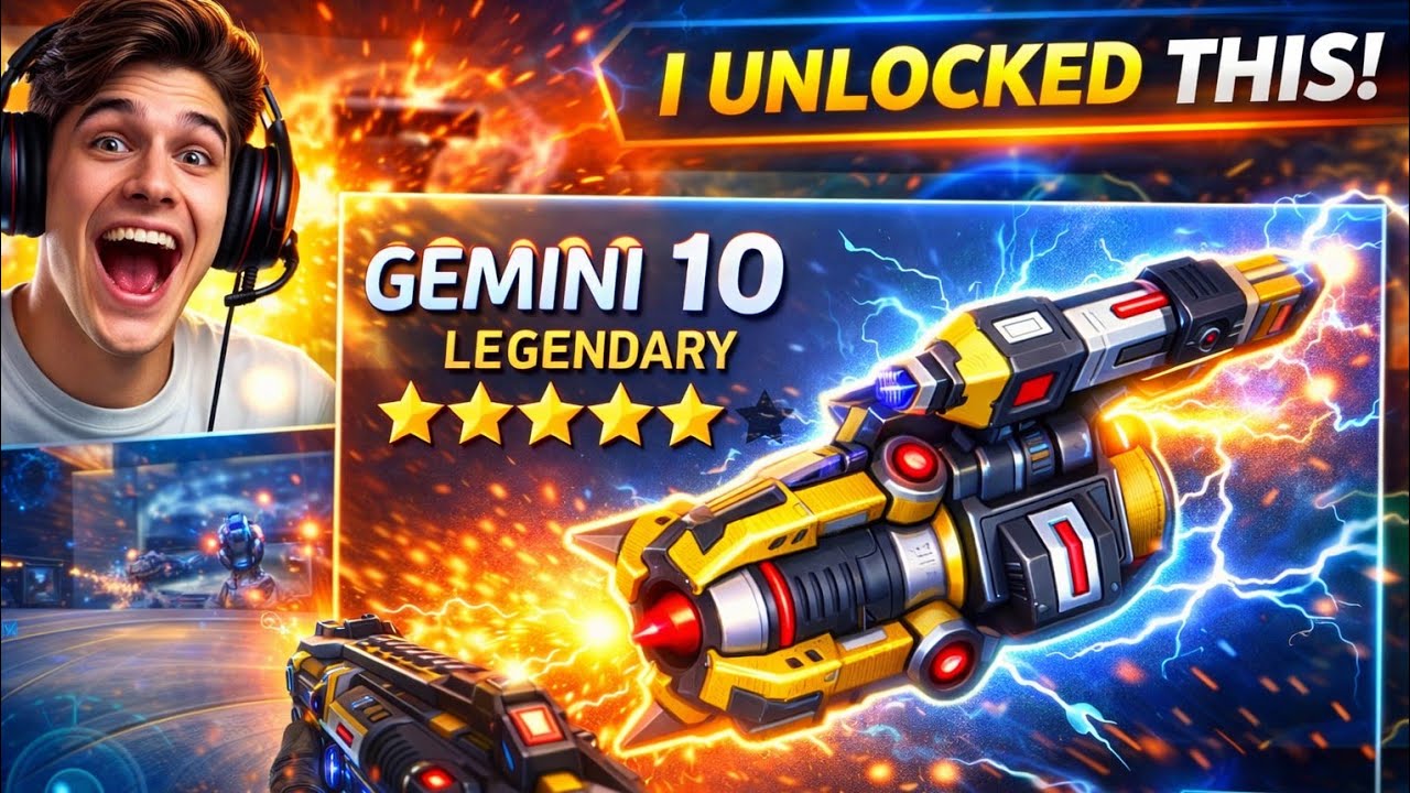 🤩Finally Gemini- 10 Unlocked & Gameplay with Killshot,Ares, Redeemer|mech arena gameplay| #mecharena