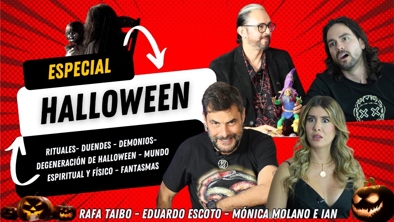 Qu&eacute; pasa energ&eacute;ticamente en Halloween? Especial con Rafa Taibo y Eduardo Escoto