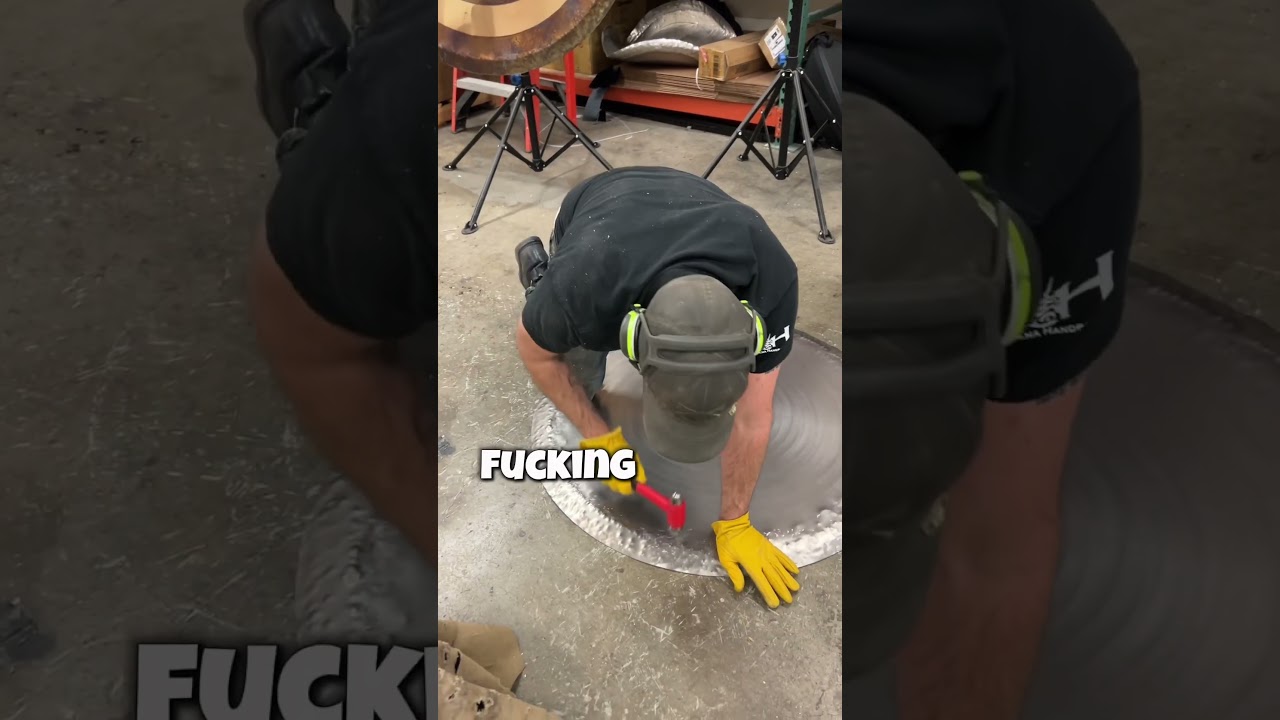 The thrill of creating the perfect gong! AcolyteInstruments.com