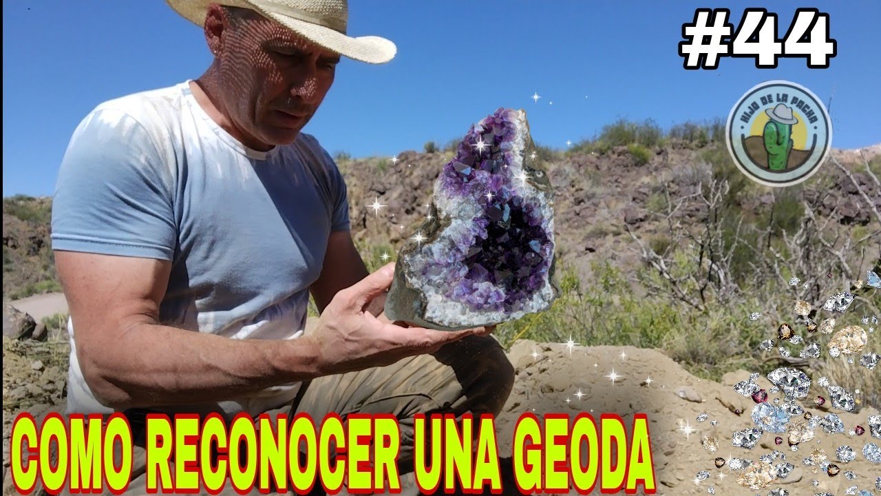 ES UNA GEODA O UNA PIEDRA COM&Uacute;N? Aprend&eacute; a reconocer cristales y minerales con Hijo de la Pacha. #44