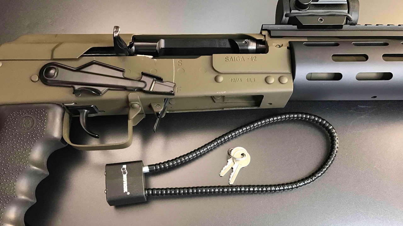 [454] Boomstick Gun Cable Lock Picked