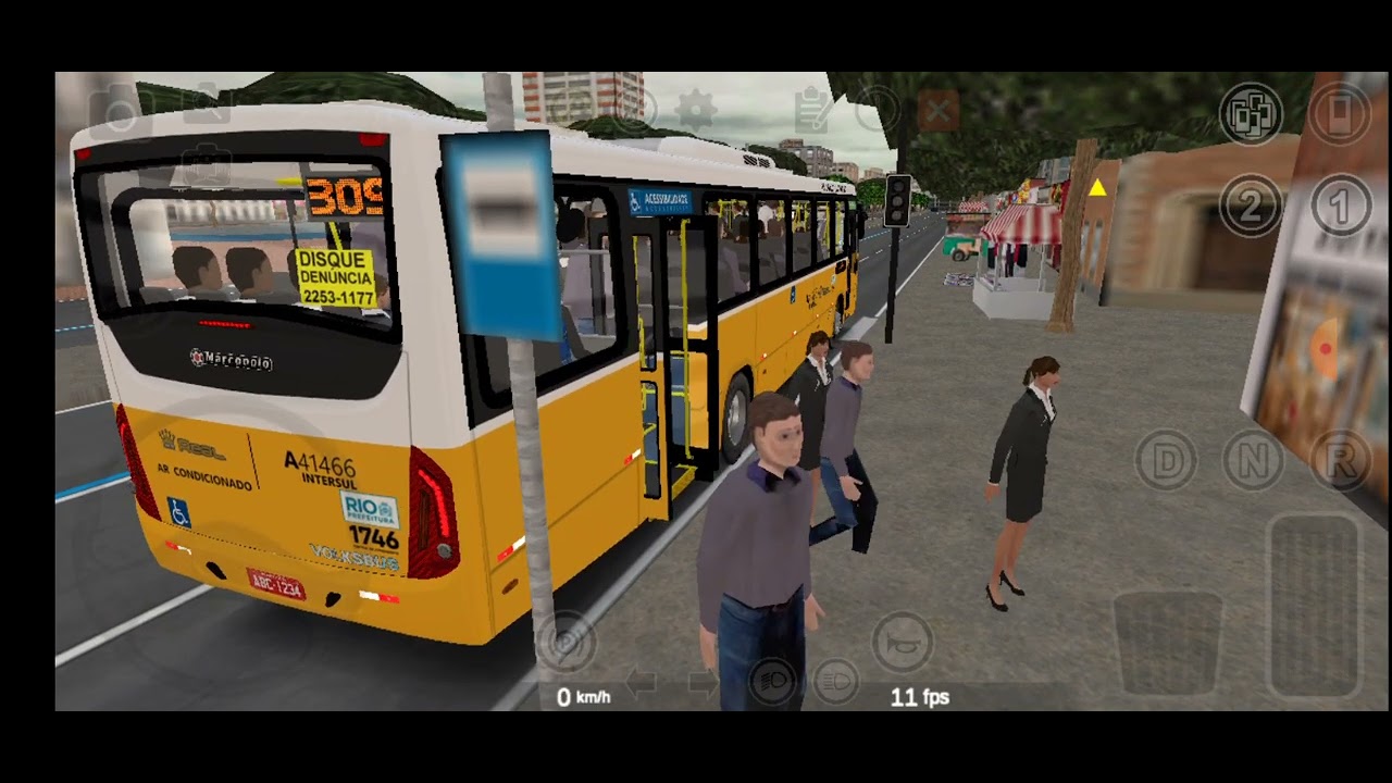 Linha 309 Central x Alvorada - Proton Bus Simulator