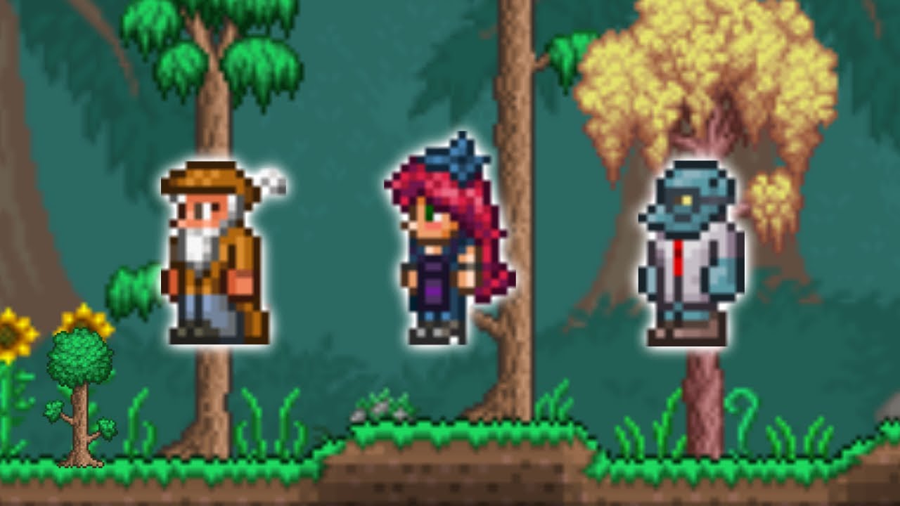 Como CONSEGUIR TODOS os NPCs do Terraria #1