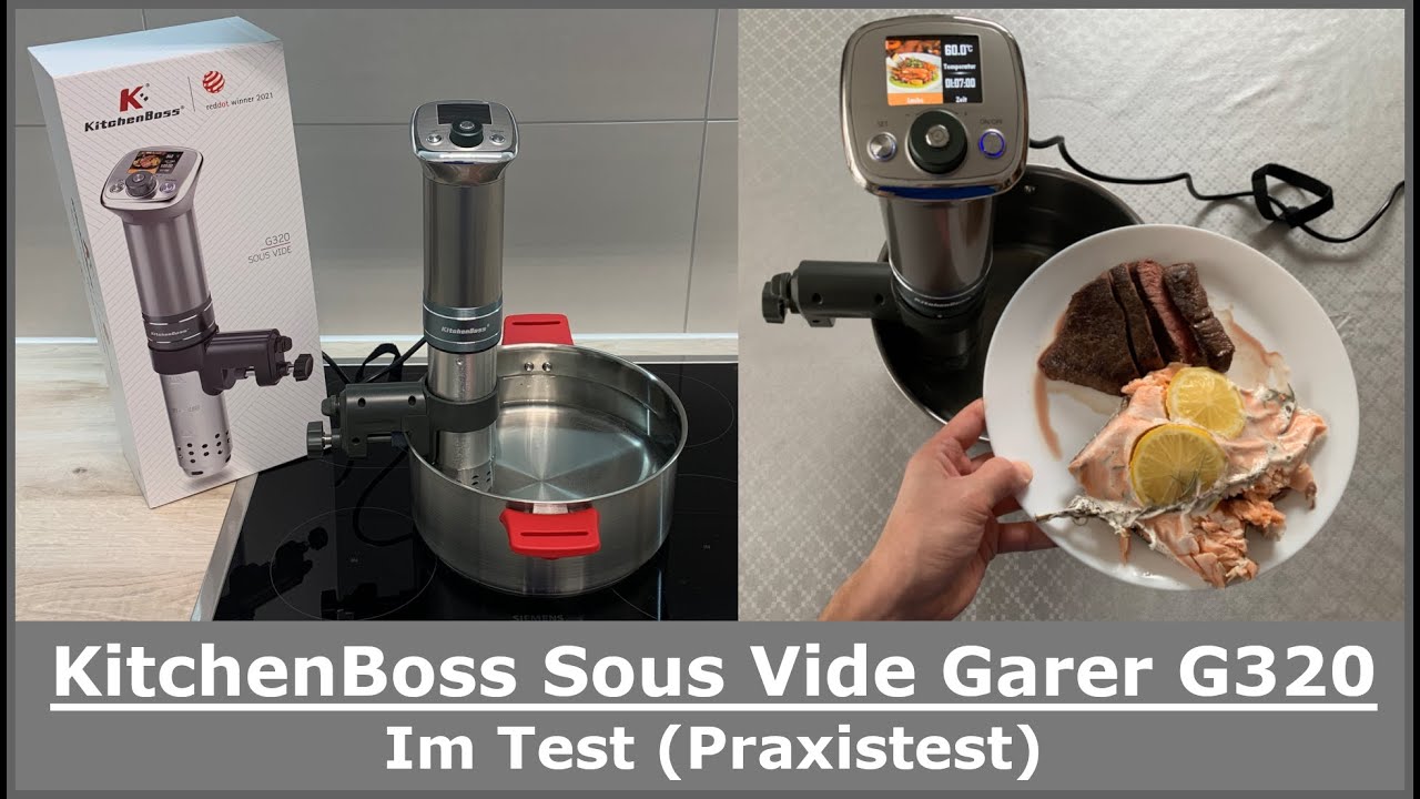 KitchenBoss Sous Vide Garer G320 || Im Test (Praxistest)