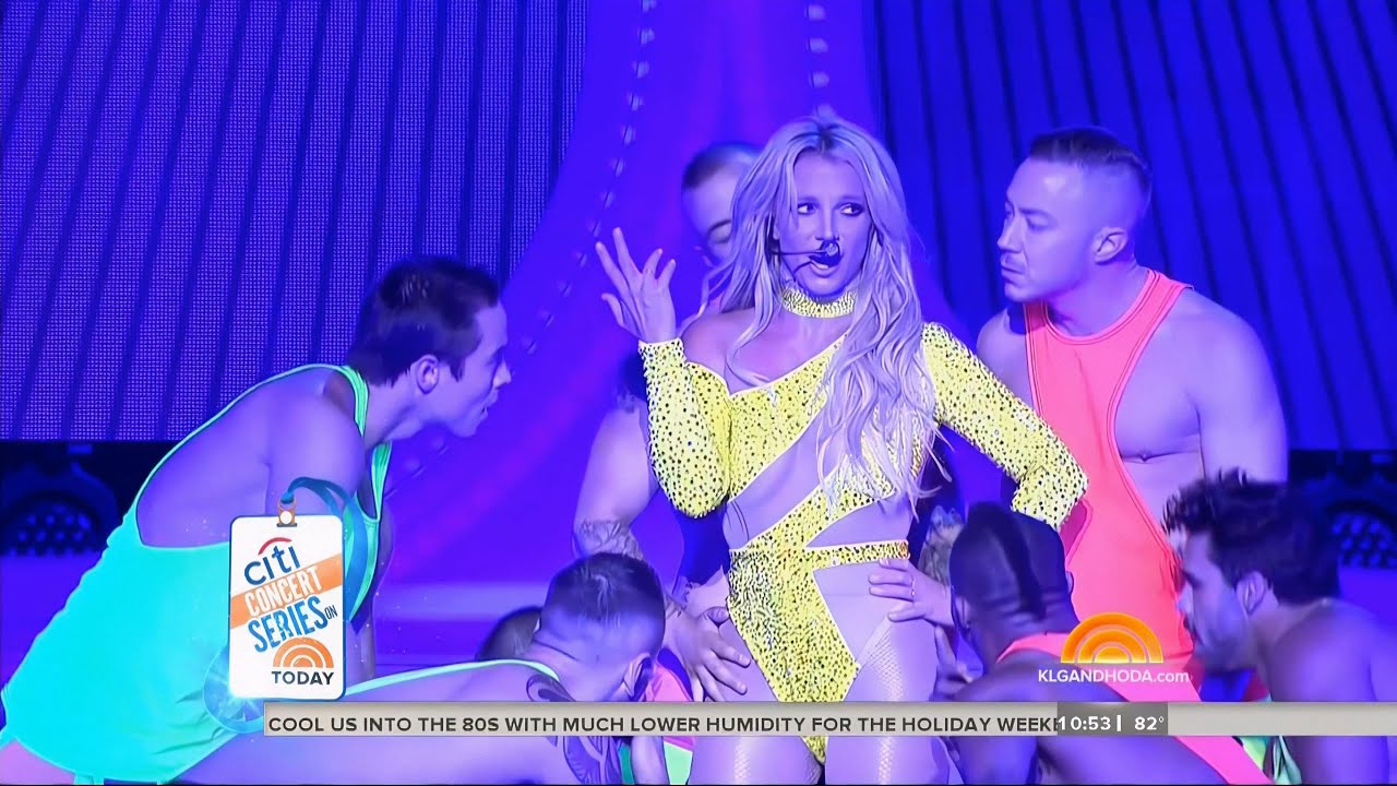 [4K/60FPS] Britney Spears - Do You Wanna Come Over? (Live @ Today Show)