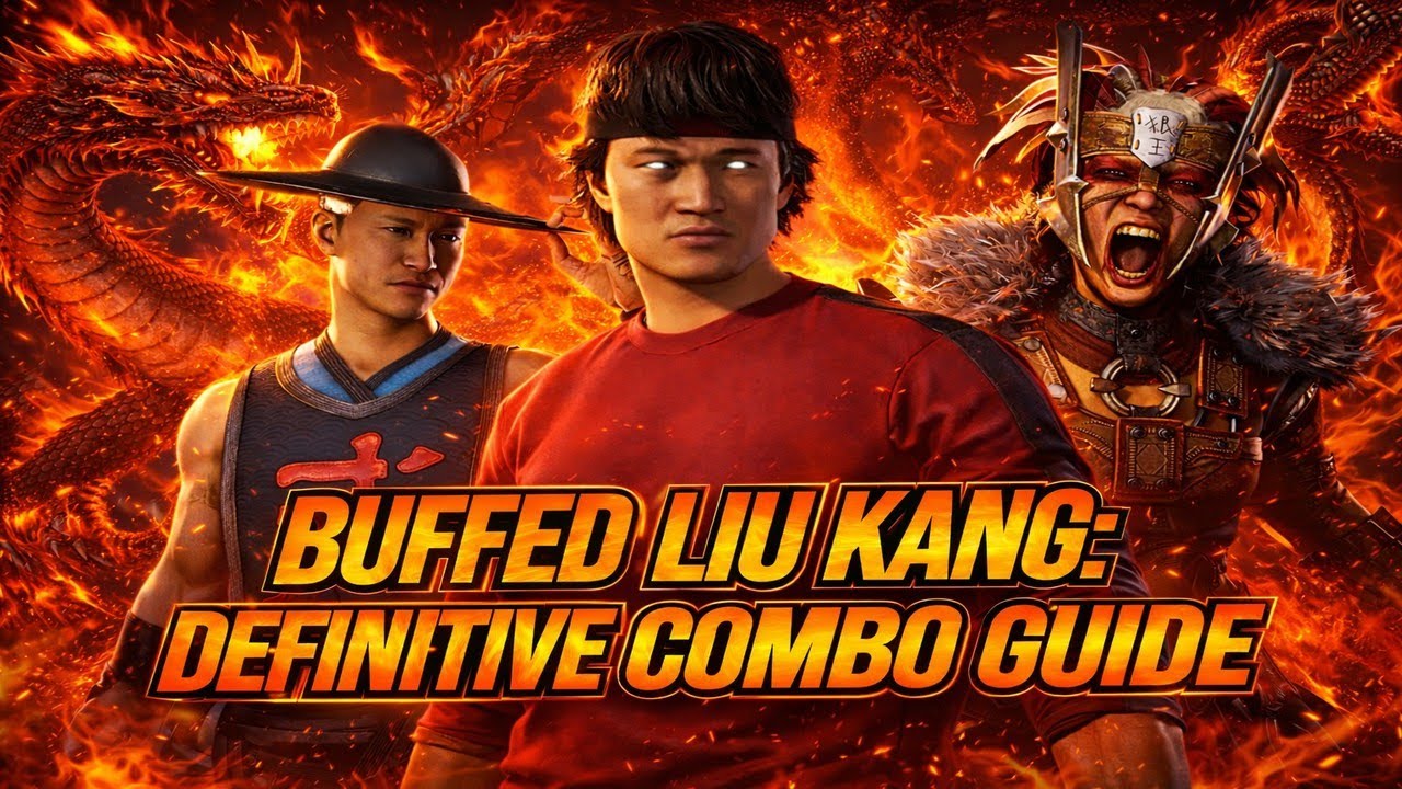 THIS ONE BUFF BROKE LIU KANG! *DEFINITIVE COMBO GUIDE*  49%-70% (KUNG LAO, STRYKER, FERRA)