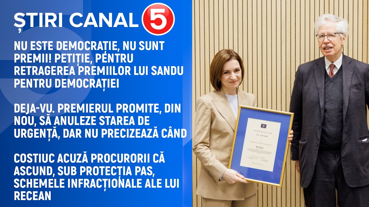 Știri Canal5 15 04 2026 1800