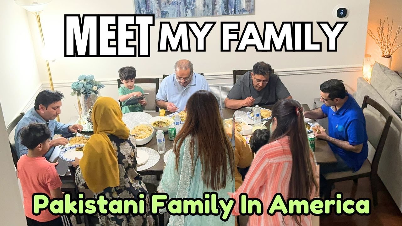Meet My FAMILY~PAKISTANI Family In AMERICA~ FAMILY VLOG