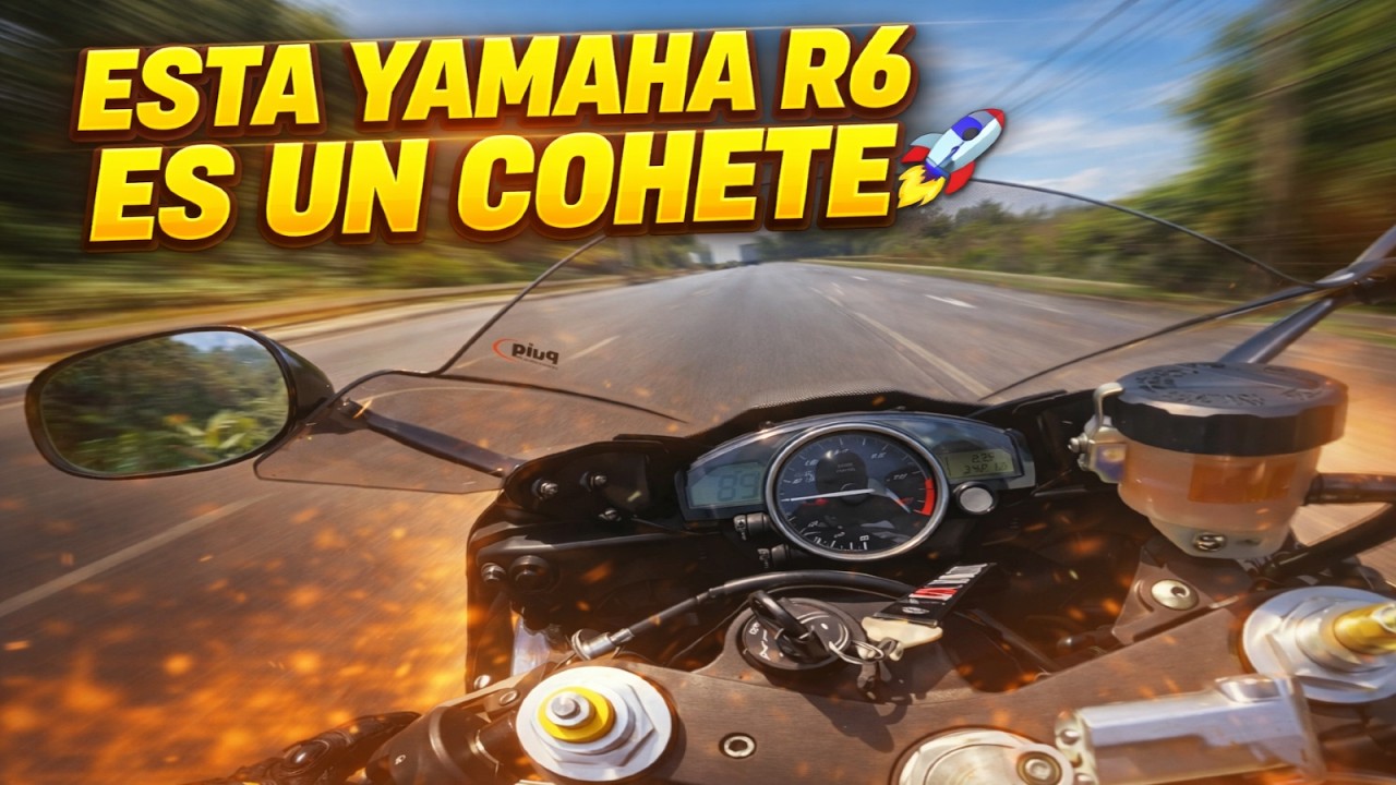 🚨​ Asi Me Fue en Una Yamaha R6 🚨​ Una moto Muy Divertida y de Mucho Respeto