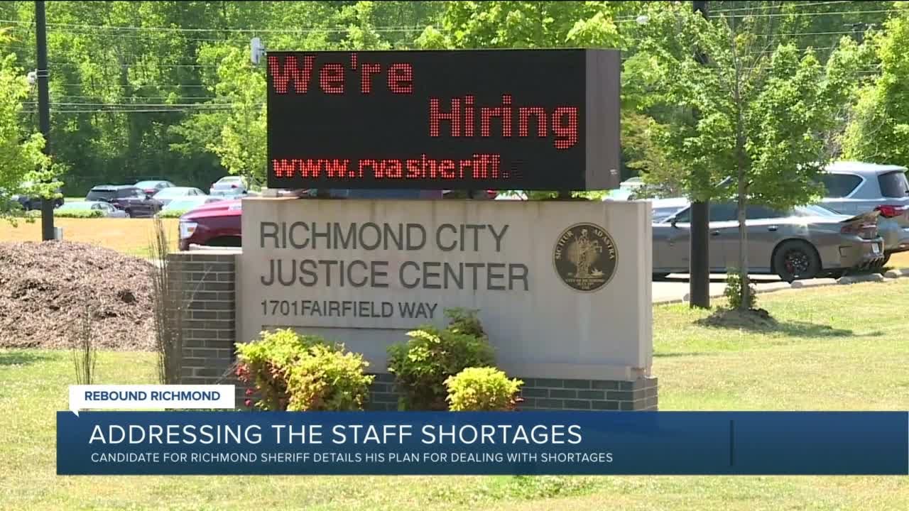 Richmond Sheriff candidate blames morale for staff shortages