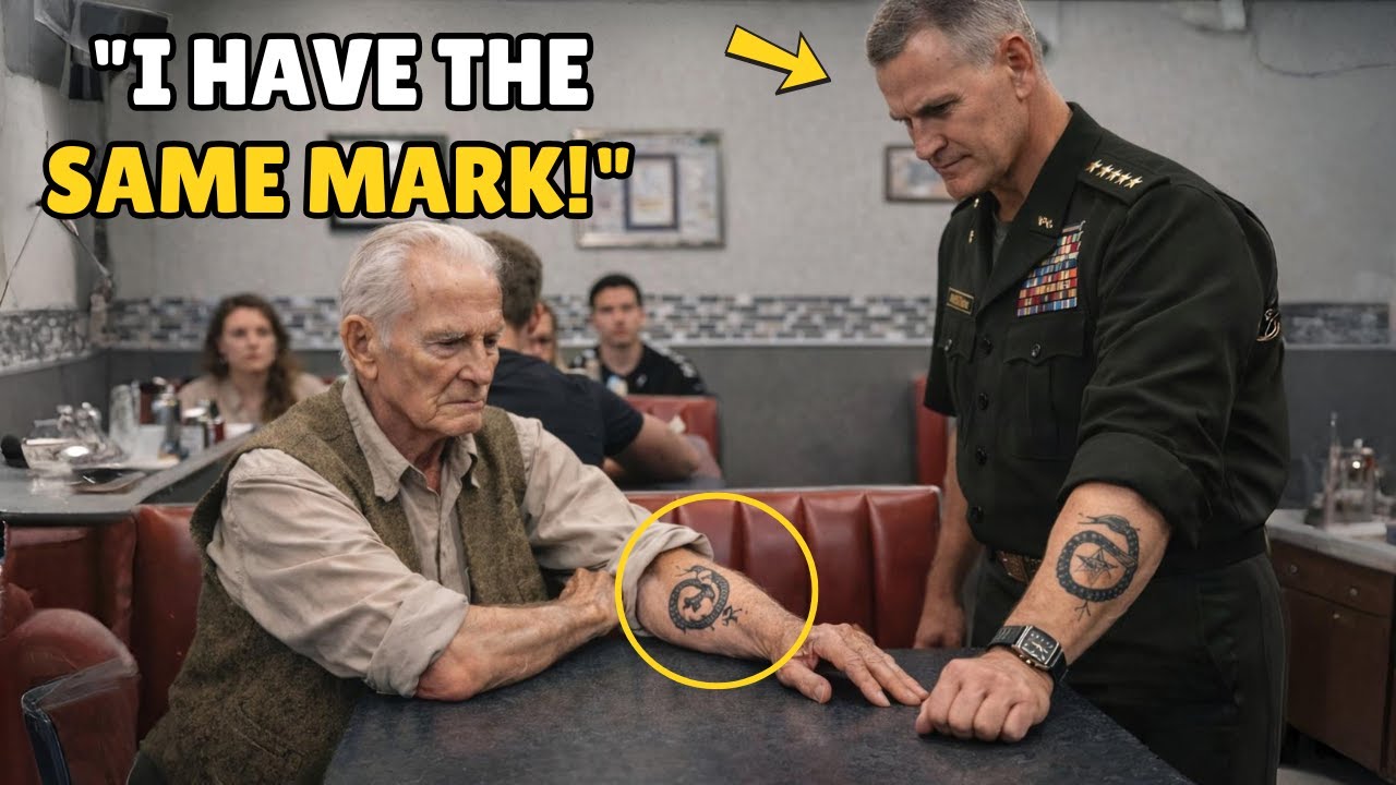 They Mocked an Old Veteran’s Faded Tattoo — Until a Four-Star General Rolled Up His Sleeve