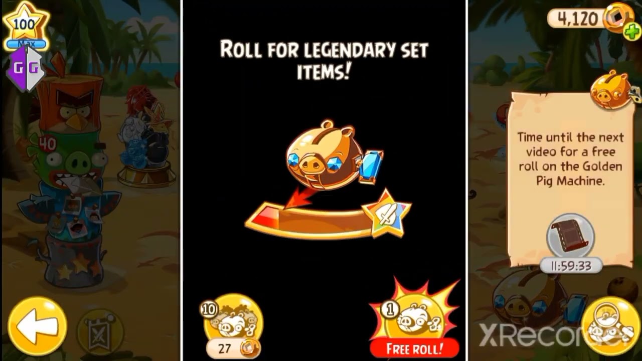 Angry Birds Epic: Infinite Free Roll Glitch?
