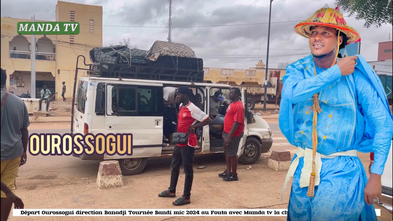 Départ Ourossogui direction Banadji Tournée Bandi mic 2024 au Fouta avec Mamda tv la