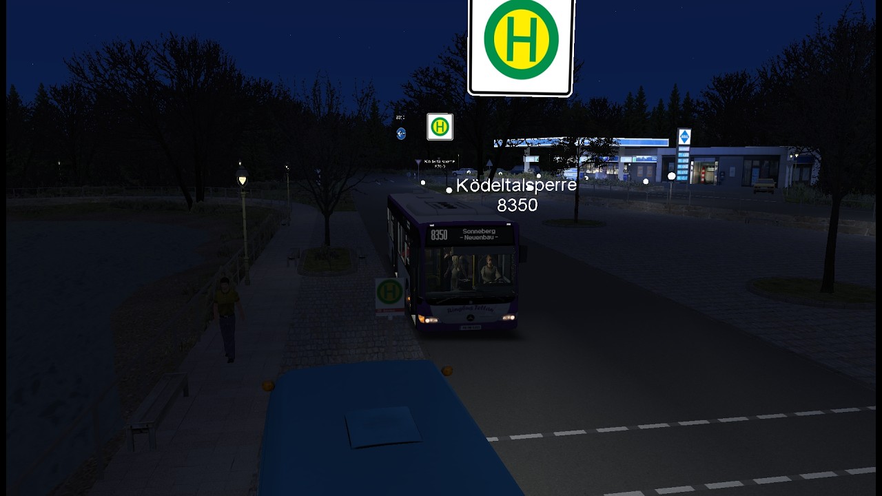 Tettau 2021 | 8350 Tettau Feshalle - Sonneberg | Mercedes Benz O530 Facelift | OMSI 2 🚌