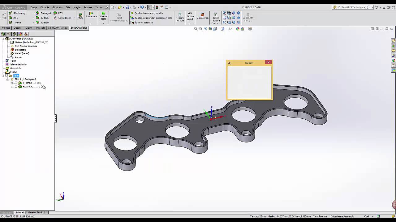 SolidCAM 2015 ile Havuz Boşaltma Nasıl Yapılır