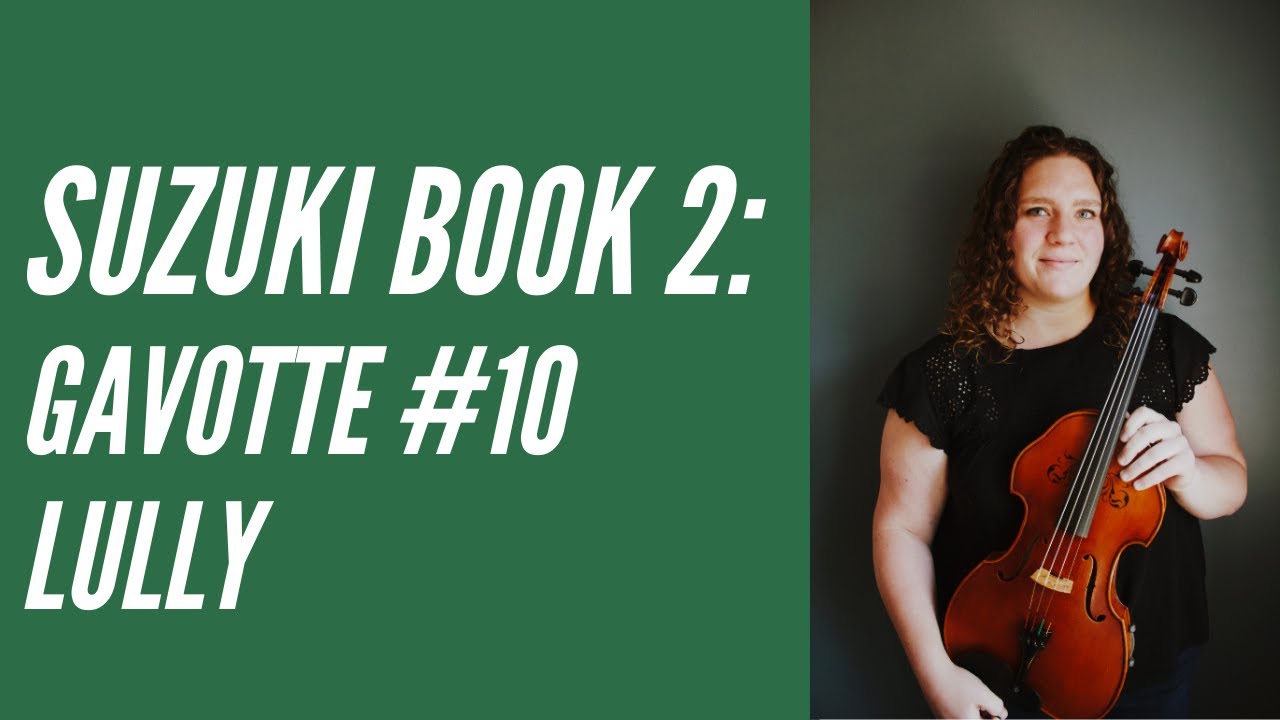 Gavotte Book 2 Suzuki Viola