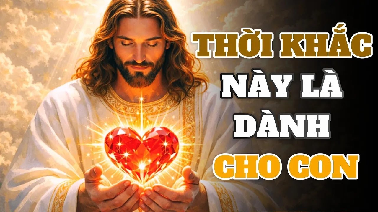 Trực Tiếp👉THỜI KHẮC NÀY LÀ DÀNH CHO CON. ĐỪNG BỎ LỠ. | Lời Chúa Hôm Nay