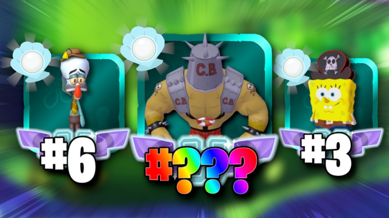 Рейтинг всех 17 экзотических юнитов в игре Spongebob Tower Defense!