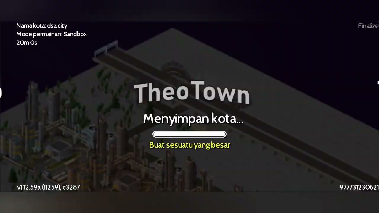 Tutorial ke bulan di Theo town