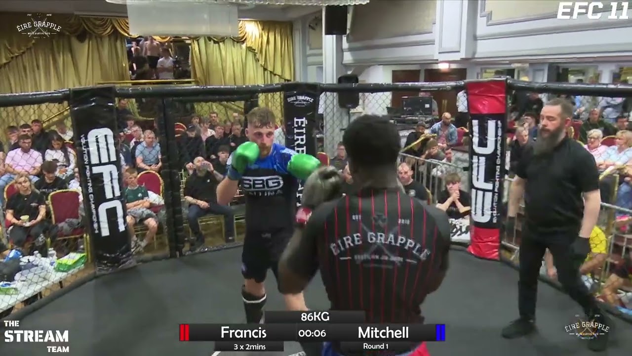 Clifford Francis vs Kenneth Mitchell | K1 Kickboxing | EFC 11