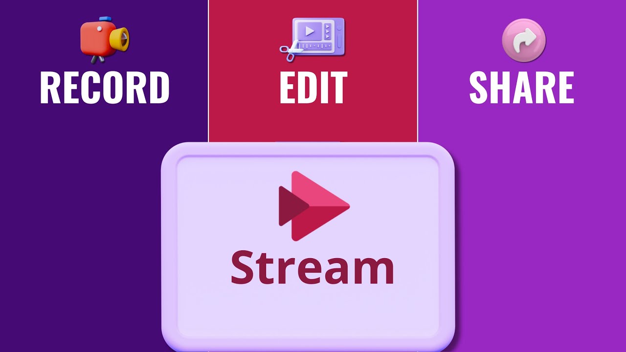 Создавайте и редактируйте видео с помощью Microsoft 365 Stream — запись экрана + говорящая голова