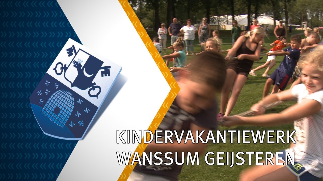 Kindervakantiewerk Wanssum Geijsteren - 25 augustus 2017 - Peel en Maas TV Venray