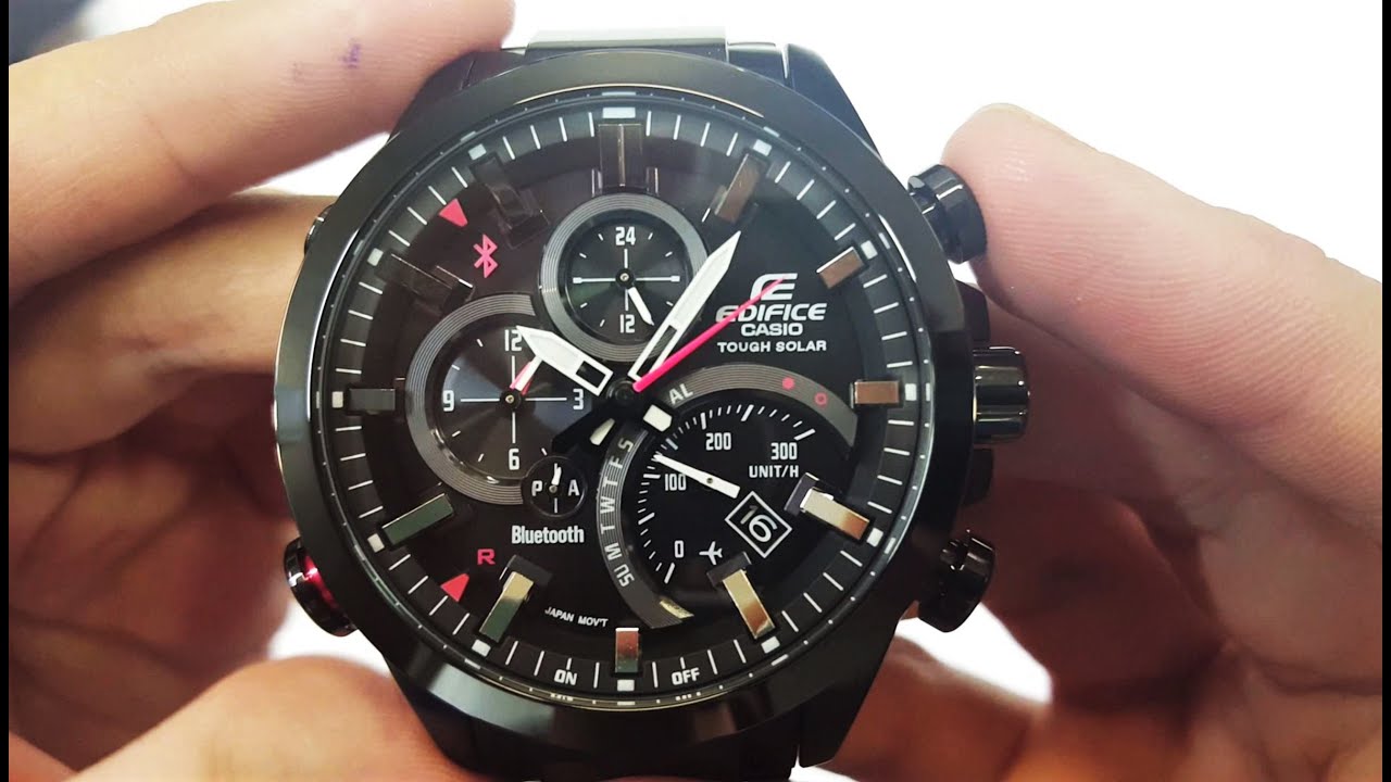 CASIO EDIFICE EQB-500DC-1ADR UNBOXING (BLUETOOTH)