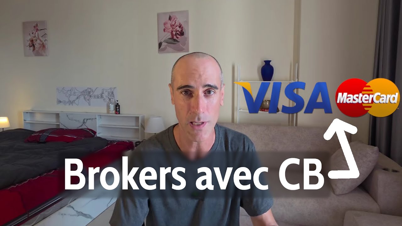 Les meilleurs courtiers avec cartes bancaires