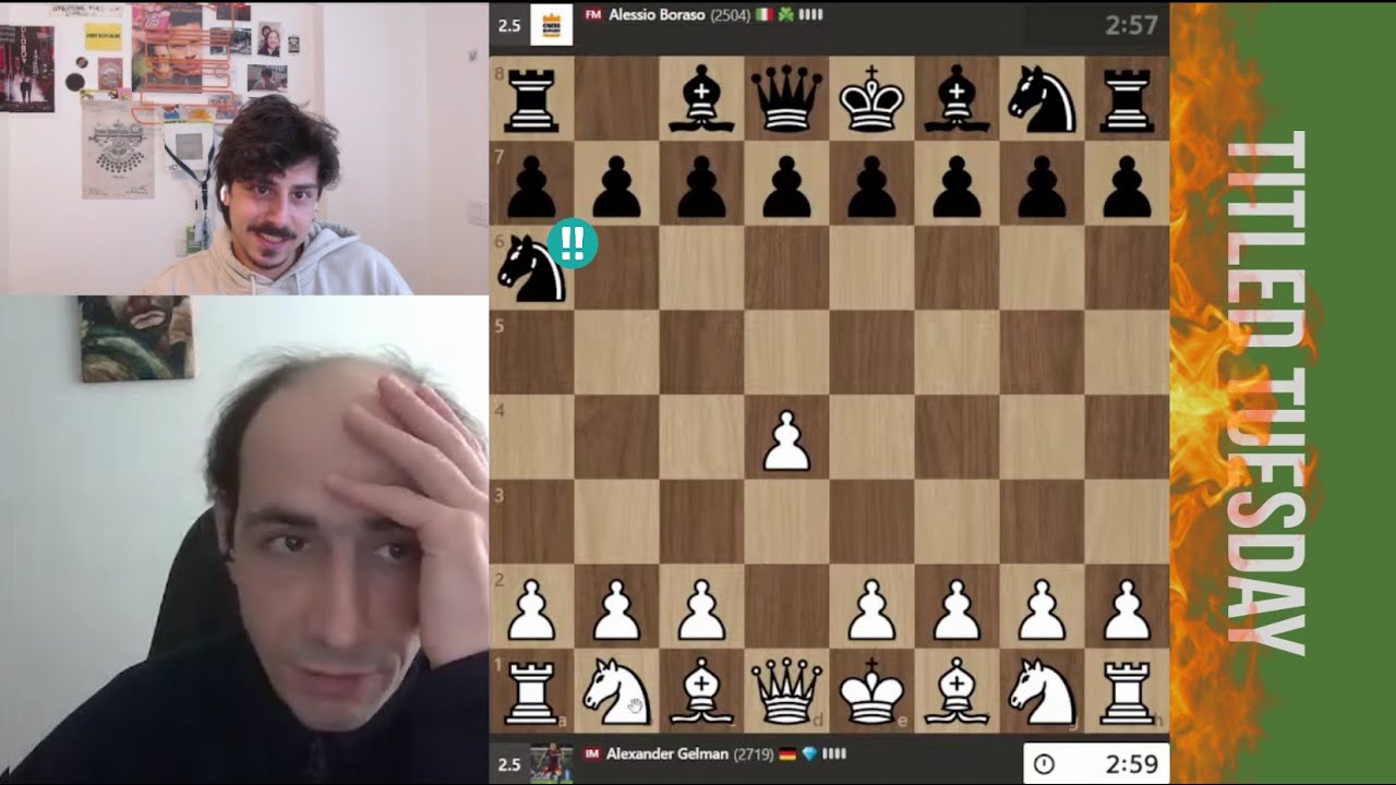 СКУФСКИЙ КОНЬ?! // Шура Гельман - Алессио Борасо #chess #шахматы #scacchi
